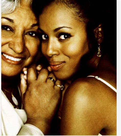 Actress Kerry Washington with her mom Valerie. Beautiful Family, Beautiful People, Lynn ...