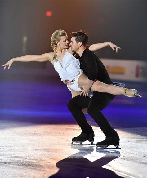 USA's Madison Hubbell and Zachary Donohue perform in the Exhibition ...