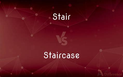 Stair vs. Staircase — What’s the Difference?