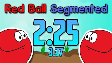 Red Ball Segmented Speedrun - 12 / 17 Levels in 2:25 / 3:37 - YouTube