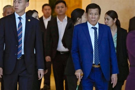 Xi Jinping has called on former Philippine President Rodrigo Duterte to ...