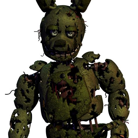 Springtrap Close-Up by MappingKEAWATHAWOFFI on DeviantArt