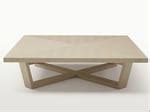 SQUARE SOLID WOOD COFFEE TABLE XILOS COLLECTION BY MAXALTO, A BRAND OF ...