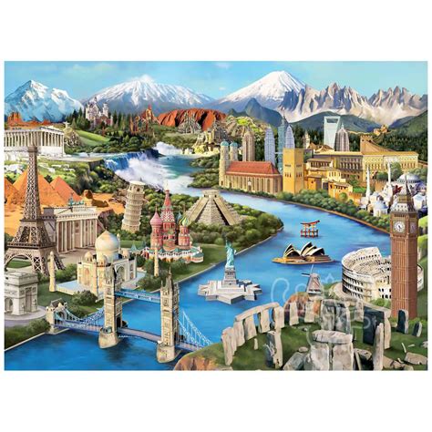 Anatolian Popular Landmarks Puzzle 2000pcs - Puzzles Canada