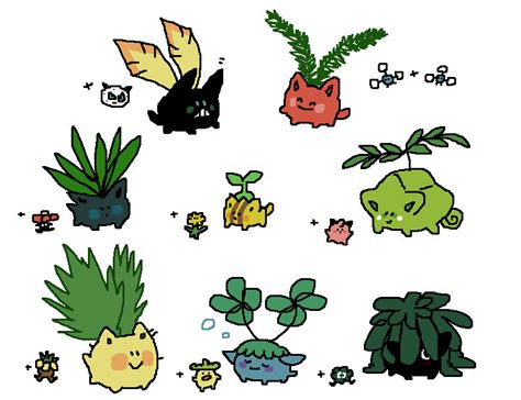 Pokemon Variations: Hoppip by Mossworm on DeviantArt