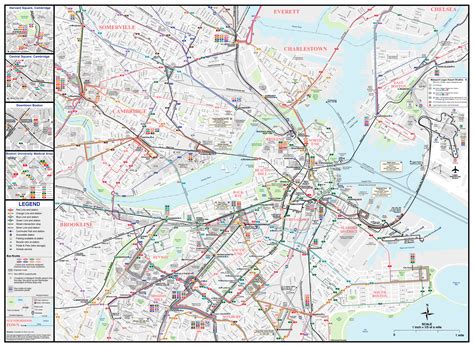 The MBTA's official system map is an underrated reference. It clearly shows the path of EVERY ...