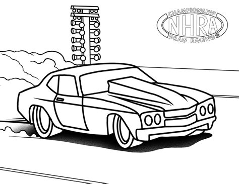 Color our world! Downloadable racing images for your kids to color | NHRA