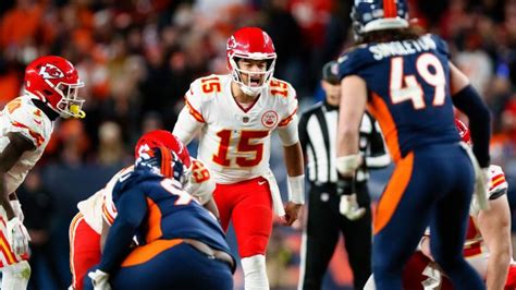 Patrick Mahomes: Broncos gave us everything we could ask for in last matchup - NBC Sports