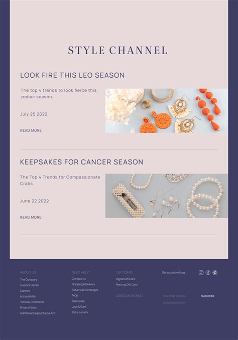 Lovisa | Redesign Concept :: Behance