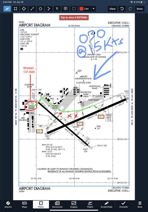 How to mark up charts in your aviation app - iPad Pilot News