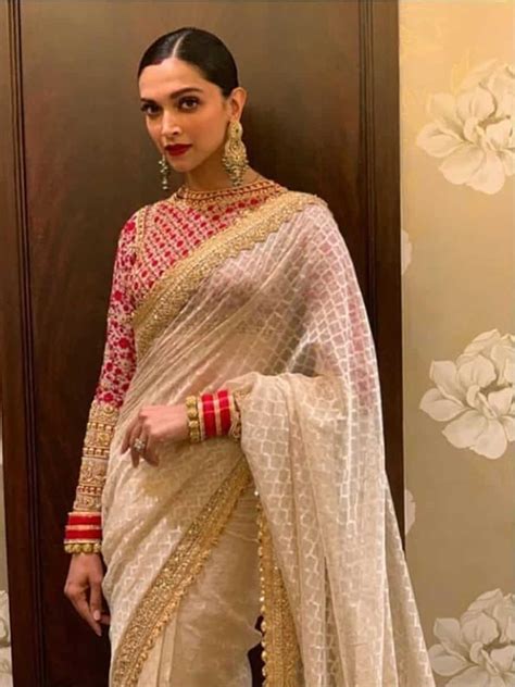 Deepika Padukone In Saree - 14 Latest Deepika Padukone Saree Looks!