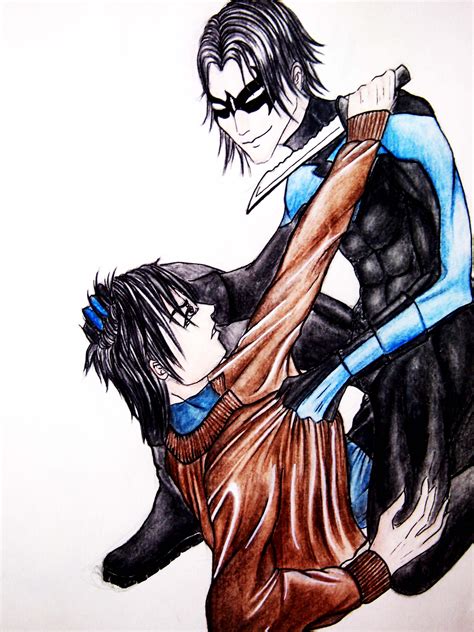 Nightwing and The Red Hood by AcexOfxSpade on DeviantArt