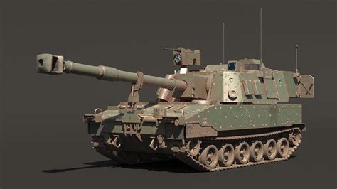 M109A7 Paladin Howitzer Battle Wear 3D model - TurboSquid 2008600