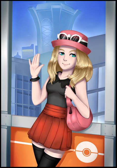 Pokemon - Trainer Serena by JacyA on DeviantArt