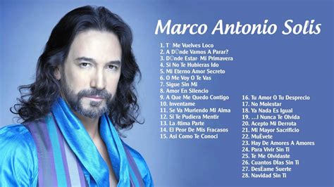 Marco Antonio Solís sus mejores éxitos | Grandes exitos Completo 2015 - YouTube