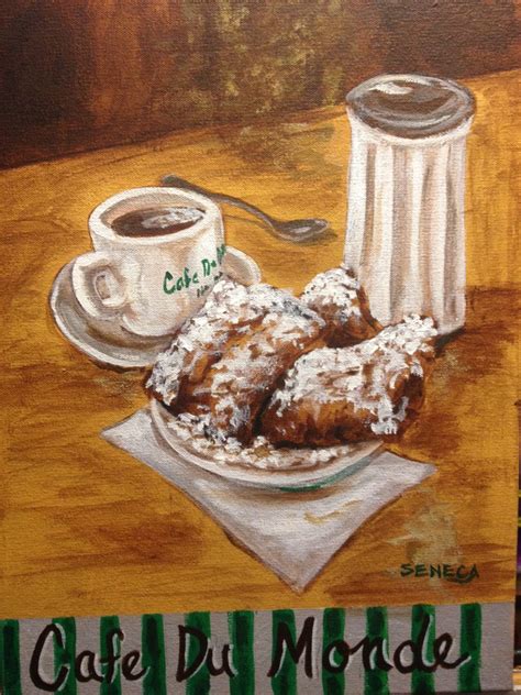 New Orleans Cafe' du Monde art print French Quarter art | Etsy | French quarter art, New orleans ...