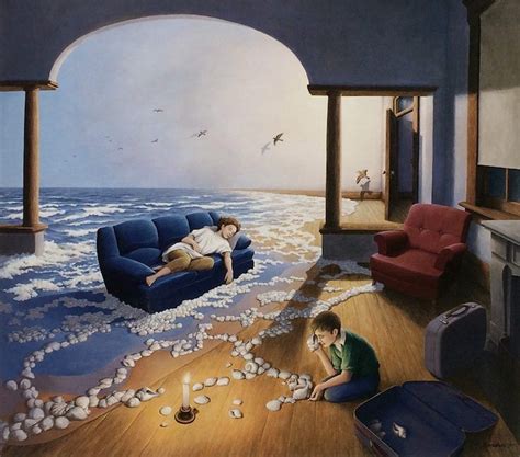 Surreal Optical Illusion Art Imagines the World with Magical Realism