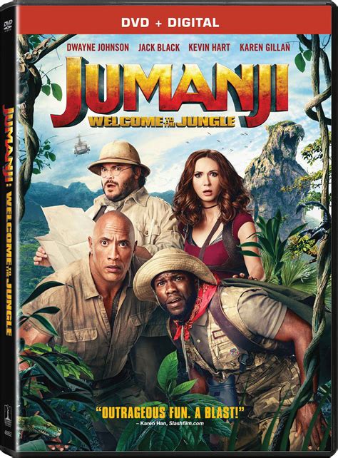 Jumanji: Welcome to the Jungle DVD Release Date March 20, 2018