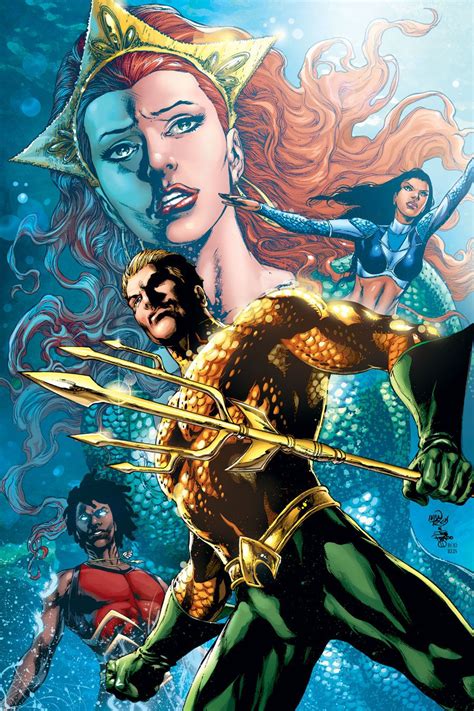 Aquaman, Mera, Aqualad and Aquagirl | Aquaman dc comics, Aquaman comic, Aquaman