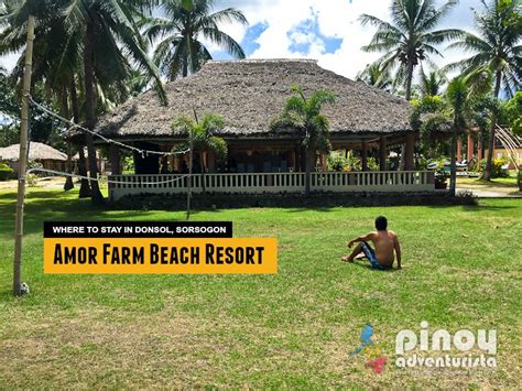 BEACH RESORTS IN DONSOL, SORSOGON: Amor Farm Beach Resort | Blogs ...