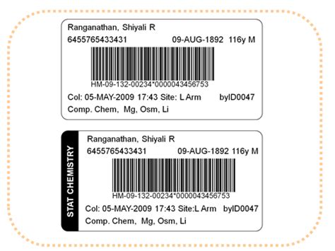 Clinical Laboratories Face Deadline to Comply with New Standard for Bar Code Labels on Specimens ...