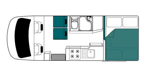 Cascade | 4 Berth Motorhome | maui Motorhomes NZ