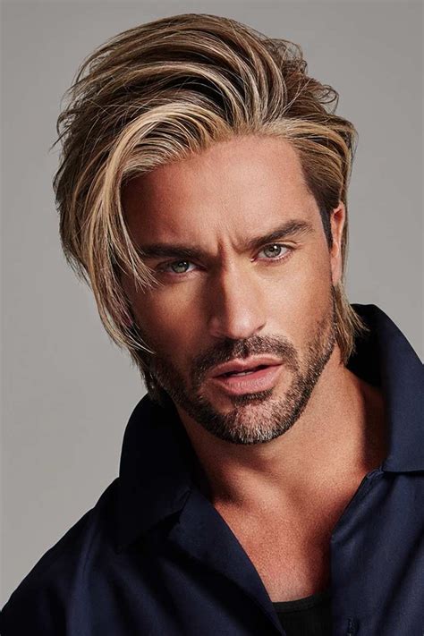 Daring Mens Wig by HIM HairUWear | Lace Front | Mens wigs, Trending hairstyles for men, Mens ...