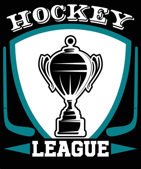 Hockey league T-shirt design. 21868603 Vector Art at Vecteezy