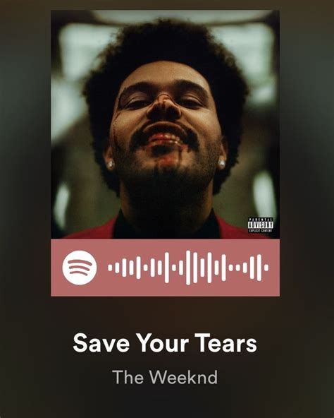 save your tears - the weeknd | Canciones, Álbum de música, Póster de música