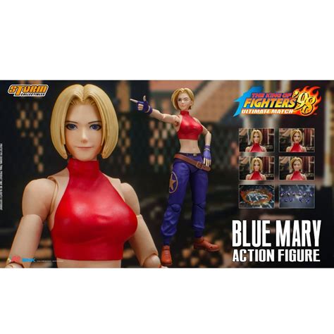 Storm Collectibles The King of Fighters' 98 Blue Mary 1/12 Figure Toy ...