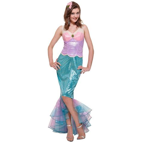 Adult Deluxe Sweet Mermaid Costume - Walmart.com - Walmart.com