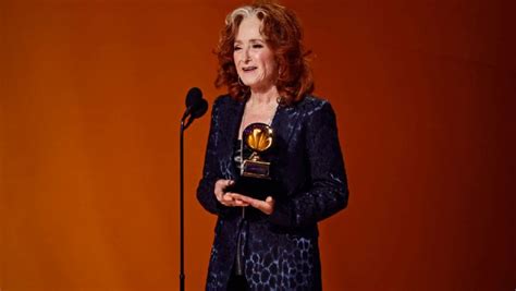 Bonnie Raitt's 'Just Like That' Won Song Of The Year At The Grammys