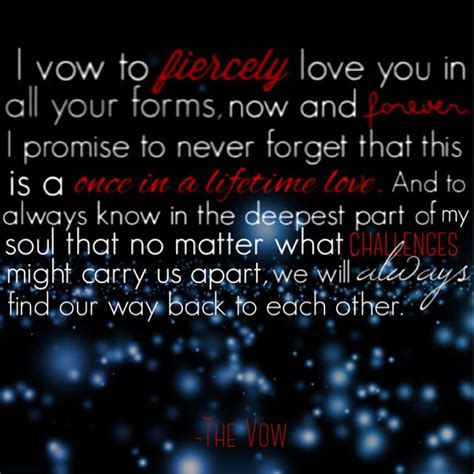 The Vow Quotes. QuotesGram