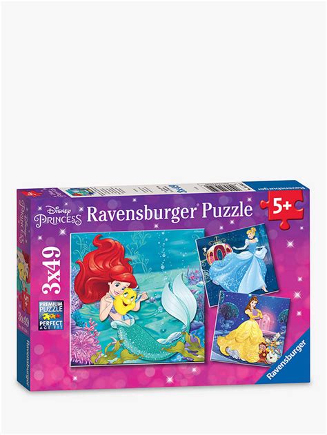 Ravensburger Disney Princess Jigsaw Puzzles, Box of 3