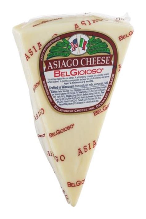 Belgioioso Asiago Cheese Nutrition | Besto Blog