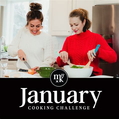 This January Cooking Challenge will encourage you to get in the kitchen.