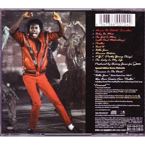 Michael Jackson Thriller Album Tracklist