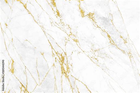 White gold marble texture pattern background with high resolution design for cover book or ...