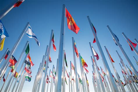Country Flags outside the conference venue | UNclimatechange | Flickr