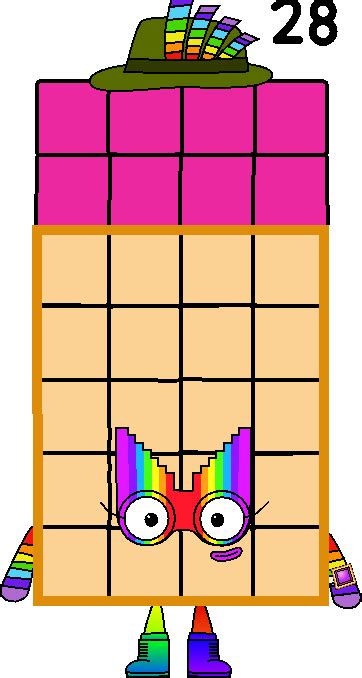 My 28 Numberblocks by amirmaghrabi1234 on DeviantArt