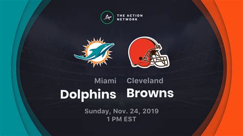 Dolphins vs. Browns Betting Odds, Predictions & Picks (November 24, 2019)