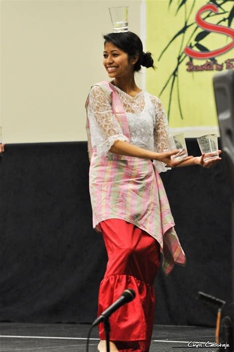 Performing Binasuan, a Filipino dance with water cups. 2011 | Mother's day for daughter, Fashion ...