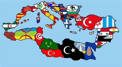 45 Flags of the Mediterranean Union by MountainDewMauiBlast on DeviantArt