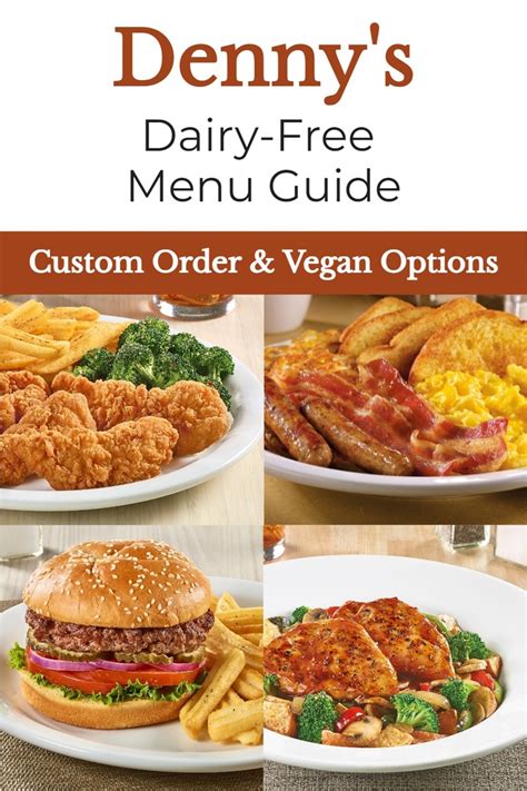 Denny's Dairy-Free Menu Guide with Vegan & Custom Order Options