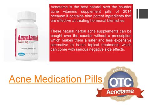 Acne medication pills by Non Prescription Acne Treatment - Issuu