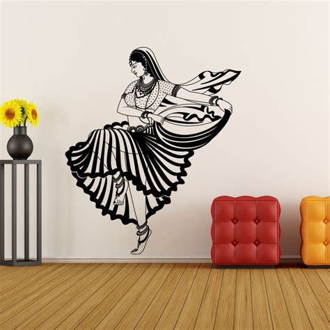 The Wall Decal blog: Mastani - Ethnic Indian wall decal from Kakshyaachitra