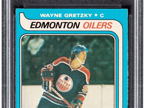 Wayne Gretzky sets another record as his rookie card sells for more ...