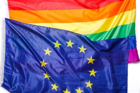 Free Stock Photo of Flag of the European Union and LGBT Pride Rainbow flag | Download Free ...