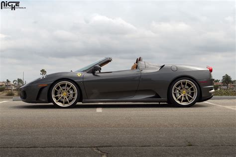 Drop the Top with this Ferrari F430 Spider and Niche Wheels!