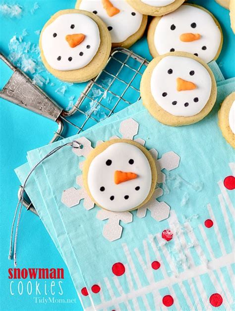 Snowman Cookies Royal Icing